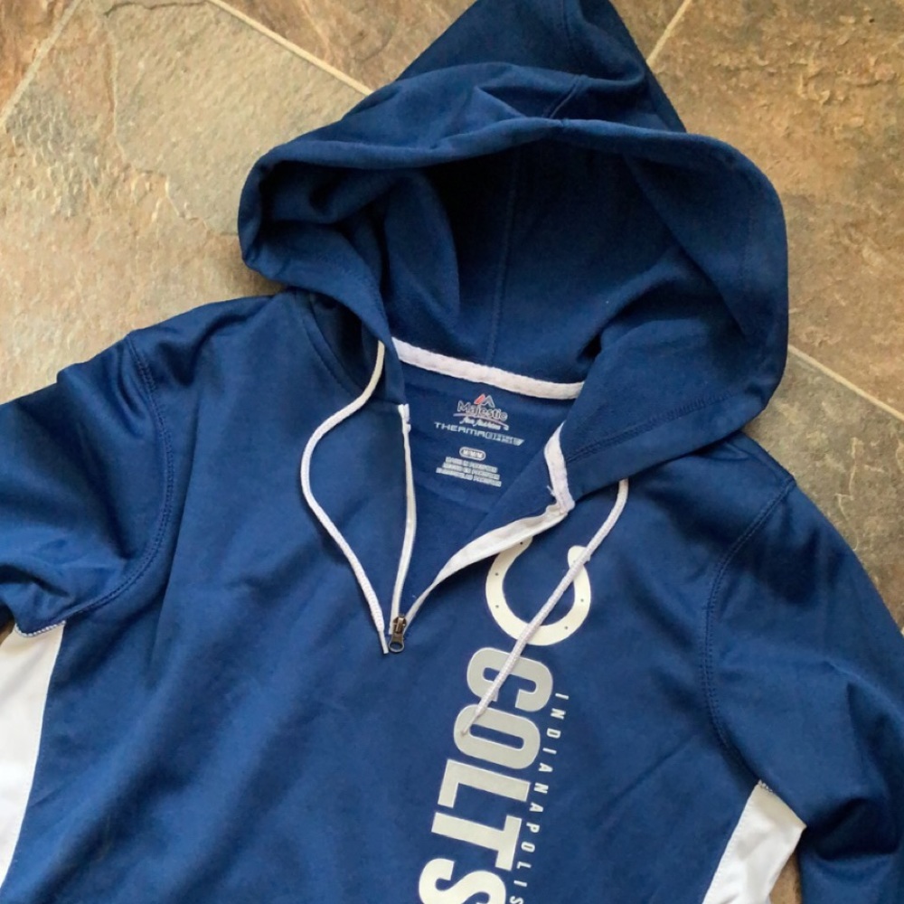 NFL Indianapolis Colts Women’s 3/4 Zip-Up Hoodie